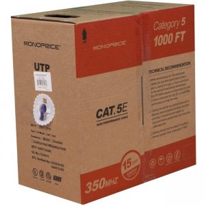 Monoprice Cat. 5e UTP Network Cable 8598