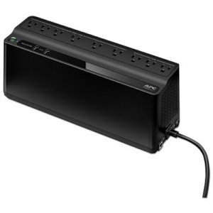 APC Smart-UPS 850 VA Battery Backup System, 9 Outlets, 354 J APWBE850G2 BE850G2