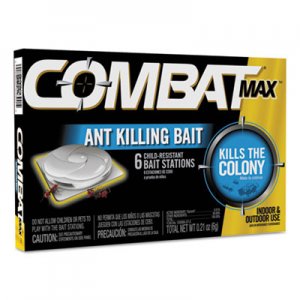 Combat Source Kill MAX Ant Killing Bait, 0.21 oz each, 6/PK, 12 PK/CT DIA55901 DIA 55901