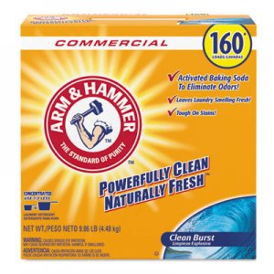 Arm & Hammer Powder Laundry Detergent, Clean Burst, 9.86 lb Box, 3/Carton CDC3320000109 33200-00109