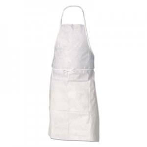 KleenGuard A20 Apron, 28" x 40", White, One Size Fits All KCC36550 36550