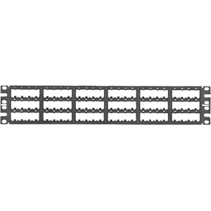 Panduit Mini-Com 72-Port Modular Patch Panel CPP72FMWBLY CPP72FMWBL