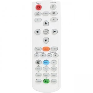 Optoma Remote Control w/ Laser & Mouse Function SP.72702GC01