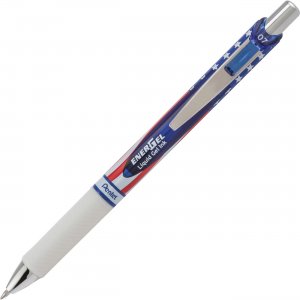 Pentel EnerGel Stars & Stripes Liquid Gel Pen BL77USABP5A PENBL77USABP5A