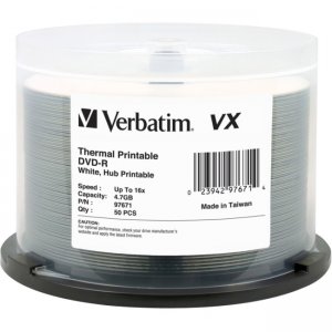 Verbatim DVD Recordable Media 97671
