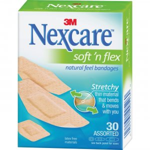 Nexcare Soft 'n Flex Bandages 576-30PB MMM57630PB