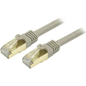 StarTech.com Patch Cable - RJ-45 (M) - RJ-45 (M) - ( Cat6a ) - 10 Gb - Gray - 25 ft C6ASPAT25GR