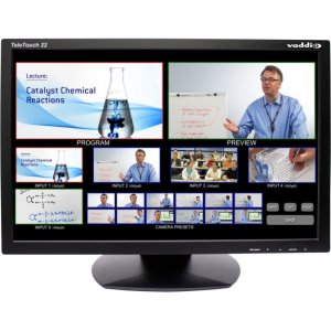Vaddio TeleTouch 22" HD Touch Screen LCD Monitor with Base 999-5520-022