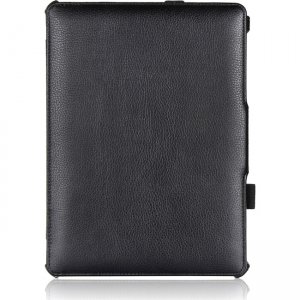 Amzer Shell Portfolio Case - Black Leather Texture for Samsung GALAXY Tab S 10.5 97198