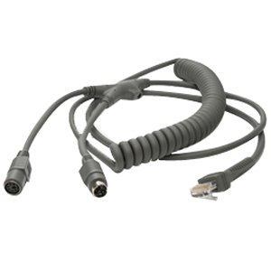 Zebra Keyboard Wedge Coiled Cable CBA-K02-C09PAR