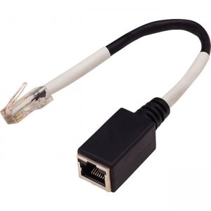 Digi Etherlite RJ45 8 pin Female to TS RJ45 10 pin Male 6" cable package of 16 ELF-TSM-CBL