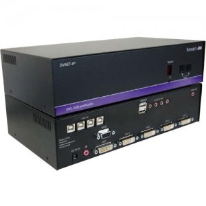 SmartAVI DVNET-4P: 4  1 DVI-D/USB2.0/Audio Switch DVN-4PS