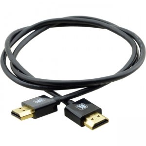Kramer Ultra Slim Flexible High-Speed HDMI Cable with Ethernet - Black C-HM/HM/PICO/BK-1