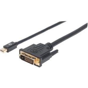 Manhattan Mini DisplayPort 1.2a to DVI Cable 152150