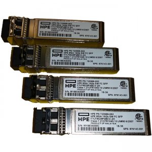 HPE MSA 16Gb Short Wave Fibre Channel SFP+ 4-pack Transceiver C8R24B