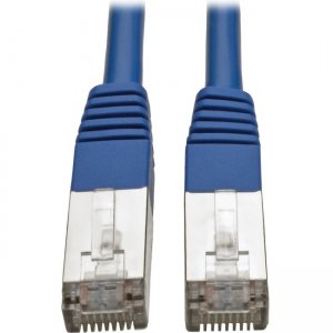 Tripp Lite Cat5e 350 MHz Molded Shielded STP Patch Cable (RJ45 M/M), Blue, 3 ft N105-003-BL
