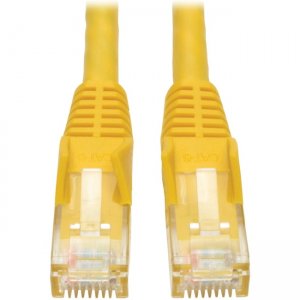 Yellow Axiom 7FT CAT6A BENDNFLEX Ultra-Thin SNAGLESS Patch Cable 650MHZ