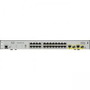 Cisco 891 Gigabit Ethernet Security Router with SFP and 24-ports Ethernet Switch - Refurbished C891-24X/K9-RF 891-24X