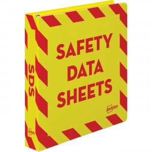 Avery Safety Data Sheets Binder 18950 AVE18950