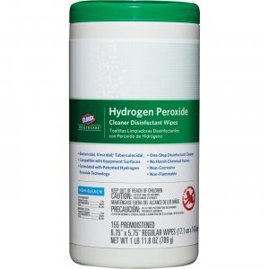 Clorox Hydrogen Peroxide Disinfecting Wipes 30825 CLO30825