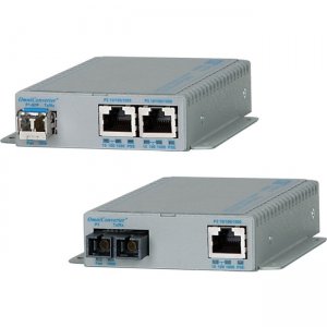 Omnitron Systems OmniConverter GPoE/SE Transceiver/Media Converter 9479-0-11W