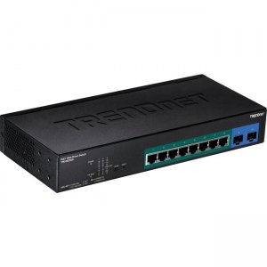 TRENDnet 10-Port Gigabit Web Smart PoE+ Switch TPE-082WS