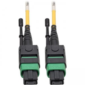 Tripp Lite MTP/MPO Singlemode Patch Cable (F/F), Yellow, 7 m N390-07M-12-AP