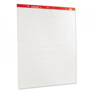 Universal Renewable Resource Sugarcane Based Easel Pads, 27 x 34, White, 50 Sheets, 2/Carton UNV45601