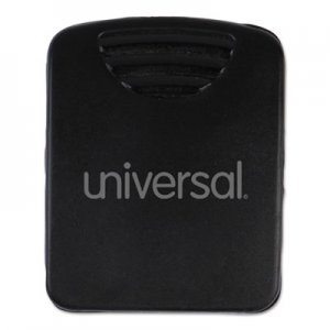 Universal Fabric Panel Wall Clips, 25 Sheets, Black, 20/Pack UNV21270