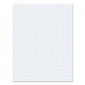 Universal Economy Ruled Writing Pads, Quadrille, 8 1/2" X 11 3/4", White,50 Sheets,1 dozen UNV20631