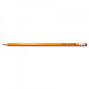 Universal #2 Pre-Sharpened Woodcase Pencil, HB (#2), Black Lead, Yellow Barrel, 72/Pack UNV55402