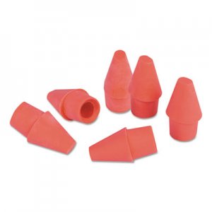 Universal Pencil Cap Erasers, 50/Pack UNV55150