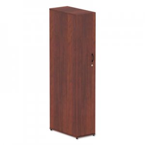 Alera Valencia Series Wardrobe, 11 7/8w x 23 5/8d x 65h, Medium Cherry ALEVA621224MC