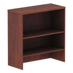 Alera Valencia Series Hutch, 34"w x 15"d x 35 1/2"h, Medium Cherry ALEVA283415MC