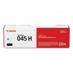 Canon 1245C001 (045) High-Yield Toner, 2,200 Page-Yield, Cyan CNM1245C001 1245C001