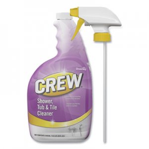 Diversey Crew Shower, Tub and Tile Cleaner, Liquid, 32 oz, 4/Carton DVOCBD540281 CBD540281