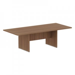 Alera Valencia Series Conference Table, Rectangle, 94.5 x 41 3/8 x 29.5, Modern Walnut ALEVA719642WA