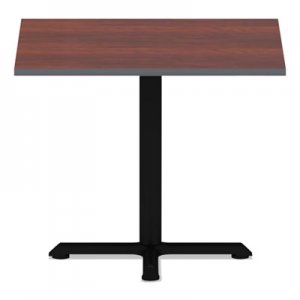 Alera Reversible Laminate Table Top, Square, 35 3/8w x 35 3/8d, Medium Cherry/Mahogany ALETTSQ36CM