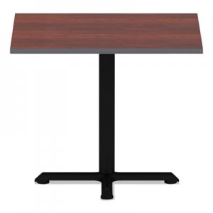 Alera Reversible Laminate Table Top, Square, 35 3/8w x 35 3/8d, Medium Cherry/Mahogany ALETTSQ36CM