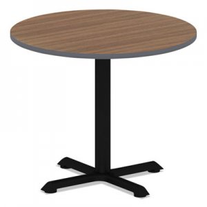Alera Reversible Laminate Table Top, Round, 35 3/8w x 35 3/8d, Espresso/Walnut ALETTRD36EW