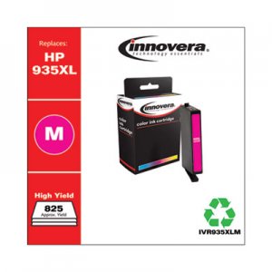 Innovera Remanufactured Magenta High-Yield Ink, Replacement for HP 935XL (C2P25AN), 825 Page-Yield IVR935XLM