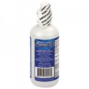 First Aid Only Refill for SmartCompliance General Business Cabinet, 4 oz Eyewash Bottle FAOFAE7016 FAE-7016
