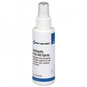 First Aid Only Refill for SmartCompliance General Business Cabinet, Antiseptic Spray 4 oz FAO13080 13-080