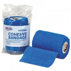 First Aid Only First-Aid Refill Flexible Cohesive Bandage Wrap, 3" x 5 yd, Blue FAO5933 5-933