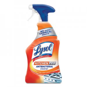 LYSOL Brand Kitchen Pro Antibacterial Cleaner, Citrus Scent, 22 oz Spray Bottle RAC79556EA 19200-79556