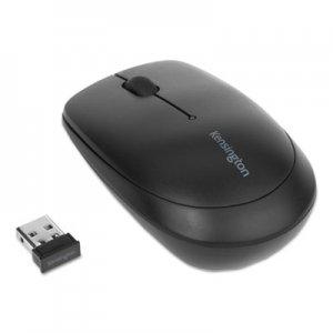 Kensington Pro Fit Wireless Mobile Mouse, 2.4 GHz Frequency/30 ft Wireless Range, Left/Right Hand Use, Black KMW75228