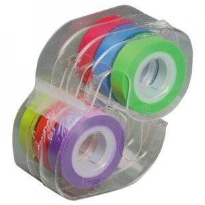 LEE Removable Highlighter Tape, 1/2" X 720", Assorted, 6/PK LEE13888 13888