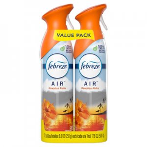 Febreze AIR, Hawaiian Aloha, 8.8 oz Aerosol, 2/Pack PGC97794PK 97794PK