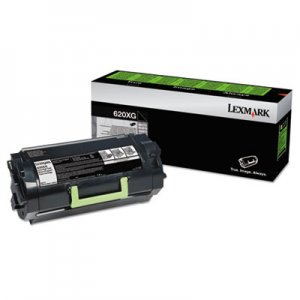 Lexmark 62D0X0G Extra High-Yield Toner, 45000 Page-Yield, Black, TAA Compliant LEX62D0X0G 62D0X0G