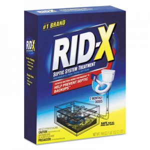 RID-X Septic System Treatment Concentrated Powder, 19.6 oz, 6/Carton RAC80307 19200-80307